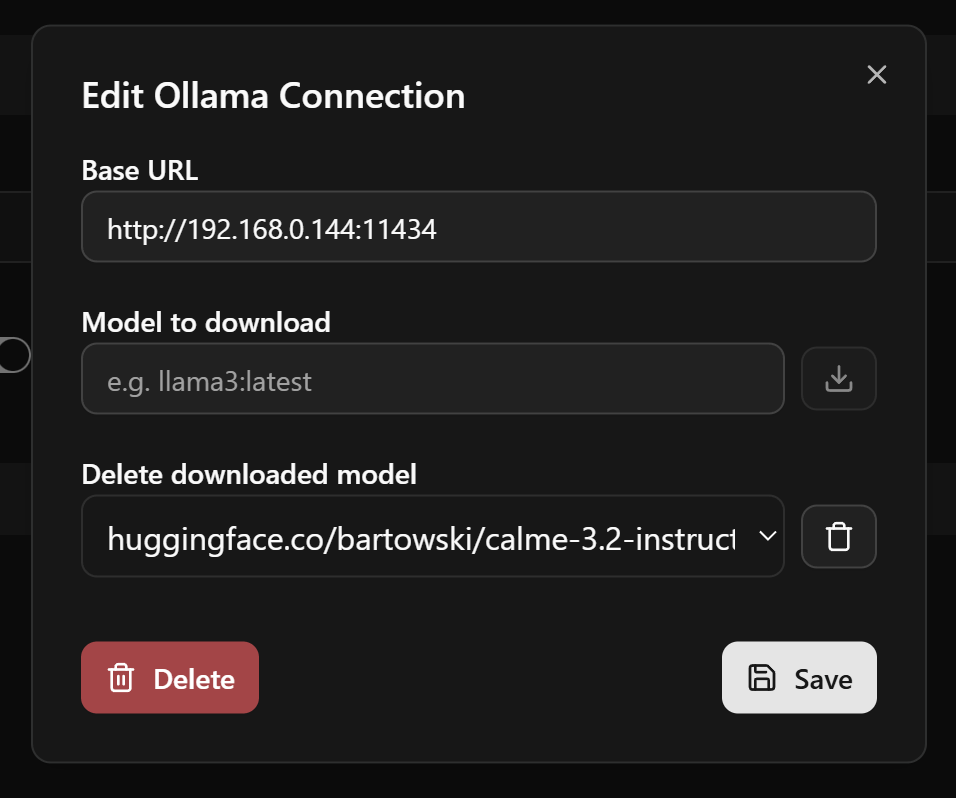 Ollama download models